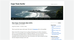 Desktop Screenshot of capetownsurfer.com